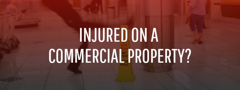 Injured on a Commercial Property