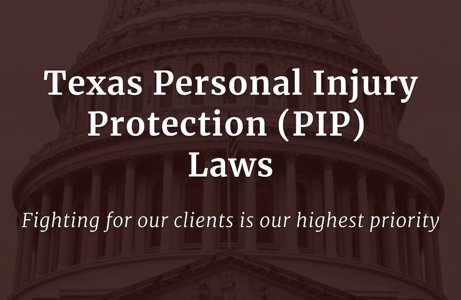 texas personal injury protection laws